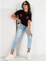 Dámské tričko PALIS černé FashionStreet RY2430