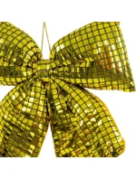 ZLATÝ DEKORATIVNÍ KOKODIL 39x50 cm MICA