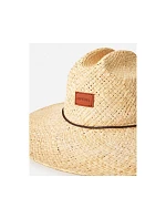 Klobouk RIP CURL Premium Surf Straw Hat, tyrkysový