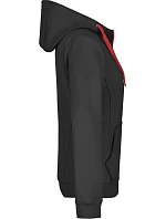Daiber JN 354 Dámská mikina Doubleface 02.0354 black/red
