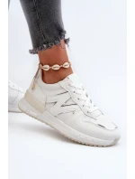 Dámské bílé tenisky z ekokože Kaimans