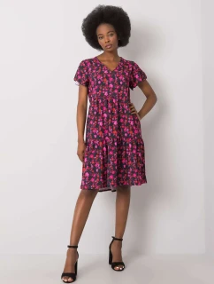 Šaty WN SK 842 1.25P černá a růžová