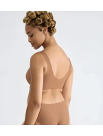 Dámská podprsenka ZERO Feel 2.0 Bralette - BROWN - hnědá 00CM - SLOGGI