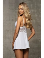 Dámske erotické prádlo 810-BAB white - OBSESSIVE Dámske erotické prádlo 810-BAB white - OBSESSIVE