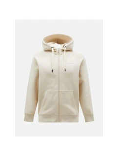 Peak Performance M Original Small Logo Zip Hood Beige