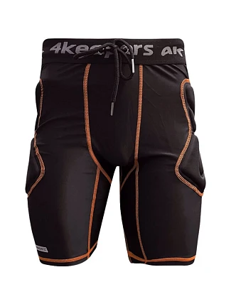 Brankářské šortky 4Keepers Elite II GK Short, černé, velikost 2XL