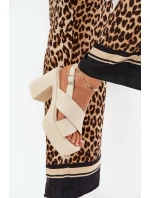 Dámské Sandály Na Podpatku A Platformě Z Eko Kůže Světle Béžové Annavin