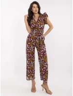 Kombinéza DHJ KO 13568.13P kaštanová