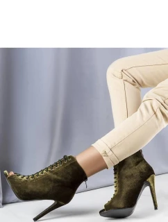 Boty na podpatku  model 208024 Solea