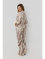 Mefemi Luna pyžamo PX63 7/8 S-2XL pruhované