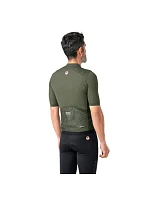 Cyklistický dres Rockbros 15220004003 ROAD TO SKY, pánský, s krátkým rukávem, velikost M – zelený