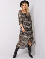 TW SK BI 8029.41 černo-béžové šaty