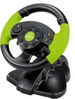 Volant Esperanza EG104 (PC, Xbox 360; barva černozelená)