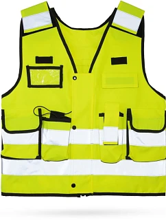 Korntex KXELTAC – Stammheim Multifunkční vesta "Tactical" 76.LTAC hi vis yellow