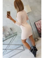 Klasické šaty pudrově růžové Klasické šaty pudrově růžové