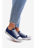 Dámské Klasické Tenisky Tmavě Modré Ecoma