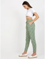 Kalhoty D73770M61869I pistácie