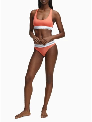 Podprsenka sportovní F3785E-GPT oranžová - Calvin Klein Podprsenka sportovní F3785E-GPT oranžová - Calvin Klein