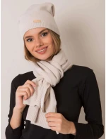 Dámský set čepice a šála KMPL-1 - RUE PARIS