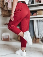 Dámské pytlovité kalhoty GOTRENDI bordó FashionStreet UY2526