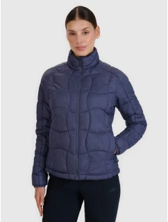 Dámská trekingová péřová bunda 4F 4FWSS25TDJAF531-22S s výplní Primaloft Silver