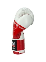 RPU-FOLK 12 oz bílo-červené boxerské rukavice RPU-FOLK 12 oz bílo-červené boxerské rukavice