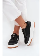 Dámské tenisky na platformě Big Star HI-POLY SYSTEM – černé