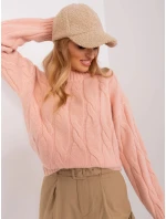 Dámský svetr AT SW 0146.10P broskev - FPrice