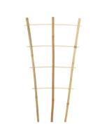 BAMBUSOVÝ ŽEBŘÍK NA PODPORU ROSTLIN 45 CM 3KS PROGARDEN