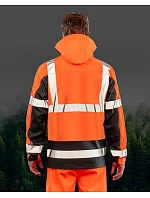 Result R 507X Bezpečnostní bunda 30.507X fluorescent orange/black