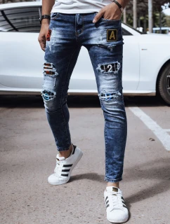 FashionStreet pánské modré džínové kalhoty UX4324