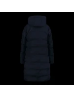 Dámský zimní kabát s kapucí CMP zateplená nepromokavá bunda černá (34K0096/N950)