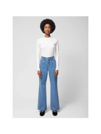 Dámské džíny s rozšířenými nohavicemi Outhorn OTHWSS24TTROF726-33S