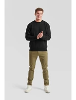 Fruit of the Loom Premium Set-In Sweat Pánská mikina 16.2154 heather grey