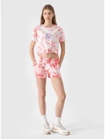 Dívčí tričko s potiskem 4F - multibarevné