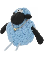 SITTING BARANGE BLUE 10+25CM spring decoration dětské