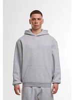 Build your Brand BY 410 Mikina s kapucí z těžké bavlny "Loose Fit" 56.0410 heather grey Build your Brand BY 410 Mikina s kapucí z těžké bavlny "Loose Fit" 56.0410 heather grey