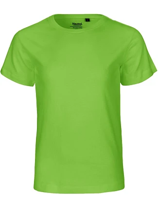 Neutral O 30001 Dětské tričko z bio bavlny 77.3001 lime