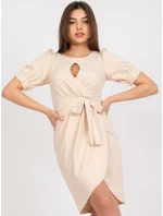 Šaty LK SK 508622.06P světle béžová Šaty LK SK 508622.06P světle béžová