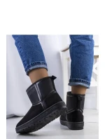 Dámské sněhové boty KK274614 906 Černá - Big Star Dámské sněhové boty KK274614 906 Černá - Big Star