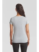 Fruit of the Loom Lady-Fit Iconic 150 T Dámské tričko 16.1432 heather grey
