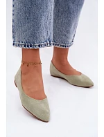 Zelené ekologické baleríny Lelisa