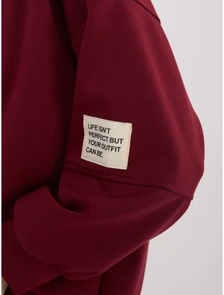 MI KMPL set M5879.86 tmavě červená