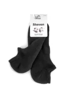 Pánské ponožky 157 Supima black - Steven Pánské ponožky 157 Supima black - Steven