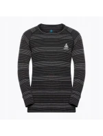 Odlo dětská souprava spodního prádla dlouhá ACTIVE WARM ECO SET velikost 152cm černá a šedá