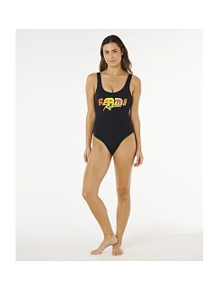 Dámské plavky RIP CURL Carioca Hi-Leg Revo One Piece, vícebarevné