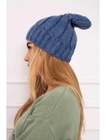 Fleecová čepice Iwona K221 denim Fleecová čepice Iwona K221 denim