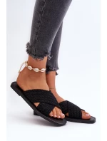 Dámské žabky Big Star NN274077 černé