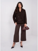 IT KR bunda FL9559.02P tmavě hnědá IT KR bunda FL9559.02P tmavě hnědá