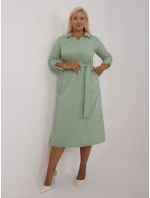 Šaty LK SK 509675.88 pistácie Šaty LK SK 509675.88 pistácie